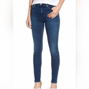 Citizens Of Humanity By Jerome Dahan Indigo Low-Rise Skinny Jeans